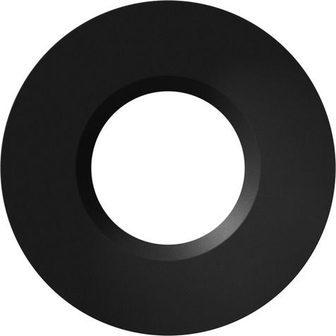 Gira 8308550 Designring breit Zubehör, schwarz