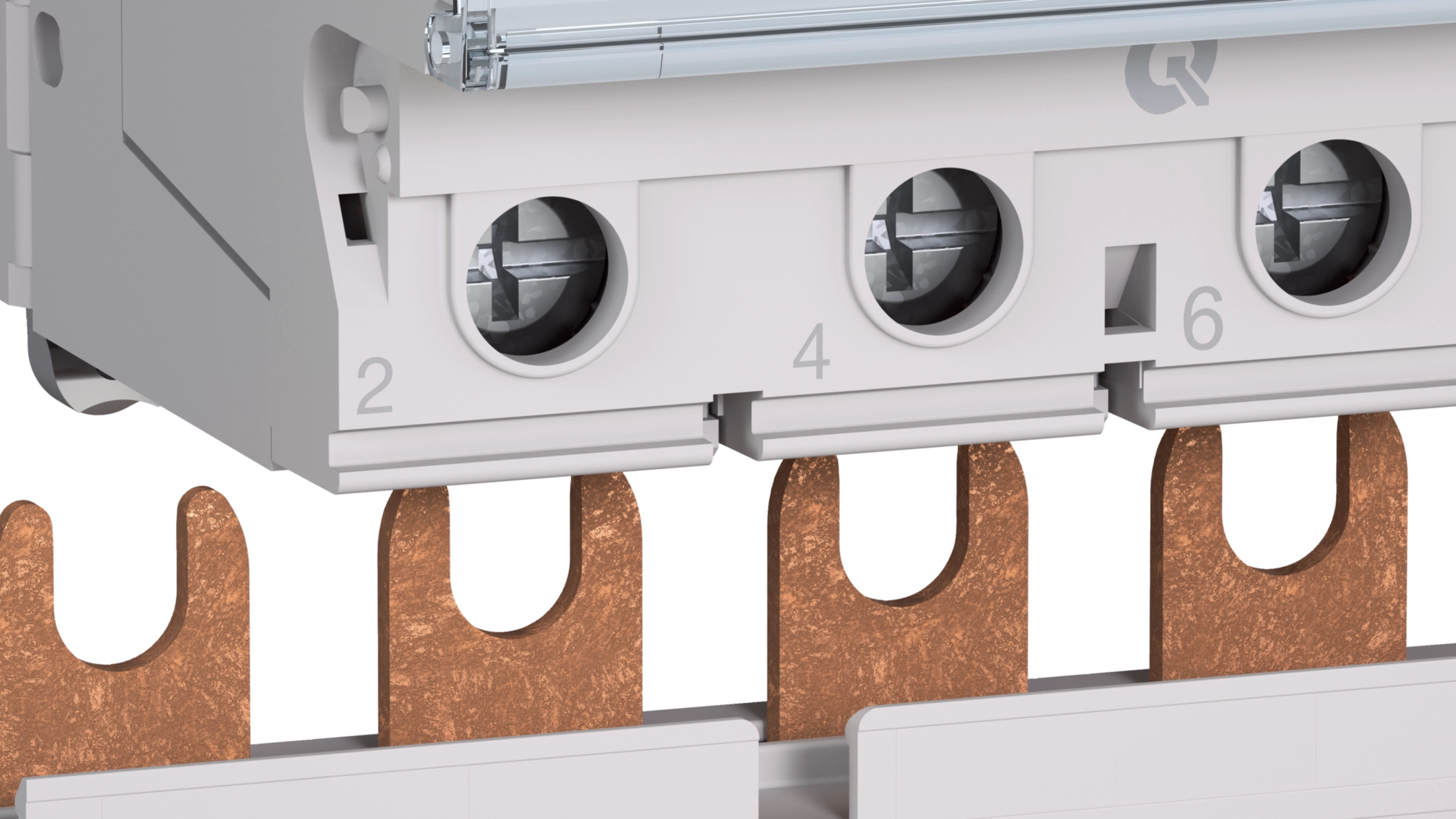 Hager CDS 440 D Fehlerstrom-Schutzschalter, 4-polig, 40A, 30mA, Typ A, QuickConnect, FI Schalter