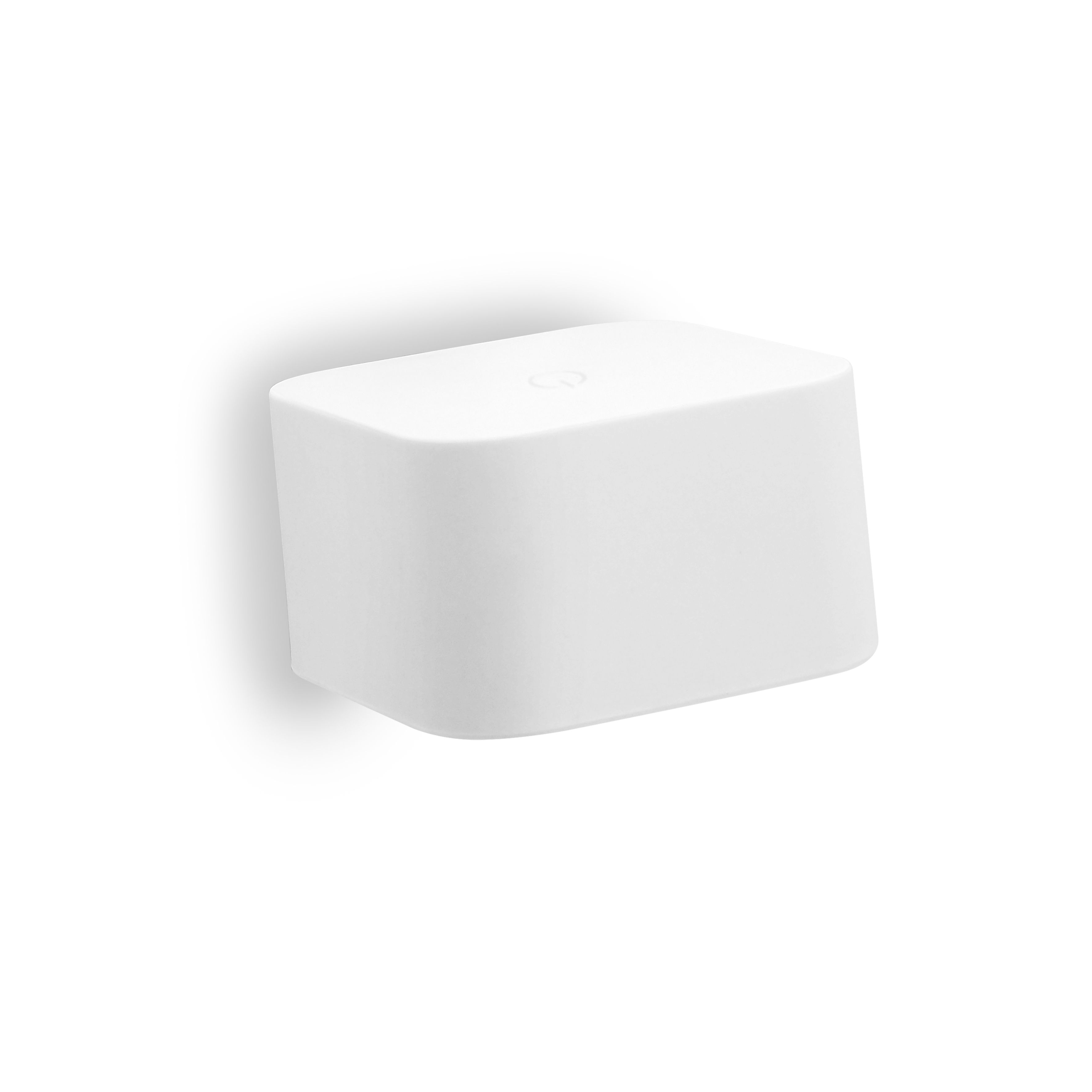 qles AWE0625 Akku Wandleuchte, für Merten System-M, LED/3 Farbstufen (2700K, 4000K, 5700K), Aktivweiß glänzend, quadratisch, IPX4, dimmbar, magnetisch/abnehmbar