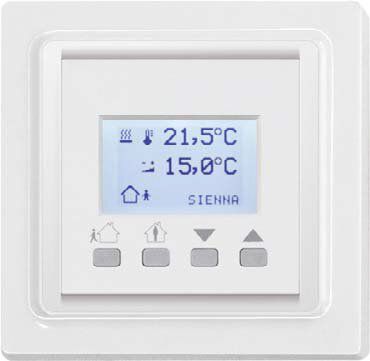 Eltako PL-SAMTEMP Powerline Temperatur-Regler 50x50mm