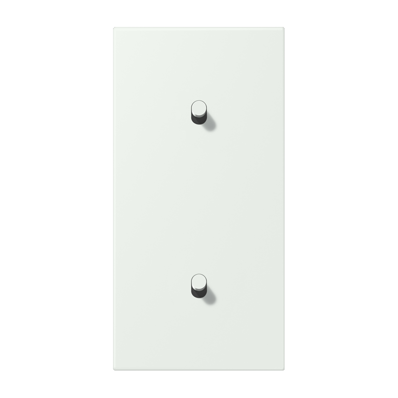 Jung LC12-20R0210 Abdeckung mit Kipphebel "Zylinder", 2 x 1 Kipphebel, senkrecht, outremer gris