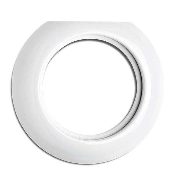THPG 173089 Systemabdeckung Außenteil für Anschlussdosen Porzellan, weiß