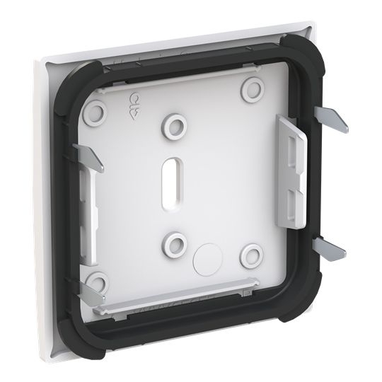 Busch-Jaeger 6479-914 Zentralscheibe für USB Ladestation 1-fach mit USB-C-Anschluss, Busch-balance SI, alpinweiß glänzend