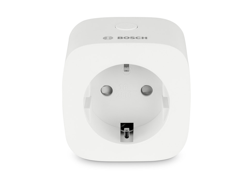 Bosch 8750001300 Smart Home Funk-Zwischenstecker mit Energieanzeige, 60x60x83 mm