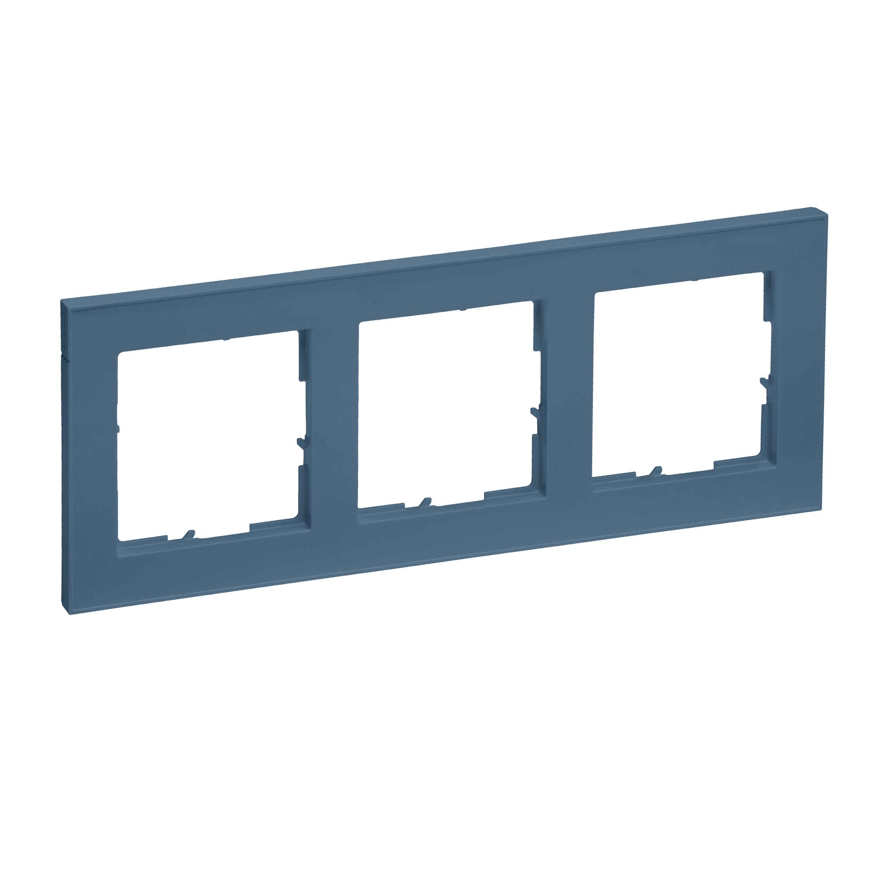 Legrand 765583 SEANO+ 3-fach Rahmen, petrol