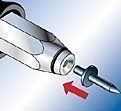 Fischer 048212 ED15 Einschlagnägel Länge 15mm, 200 Stück