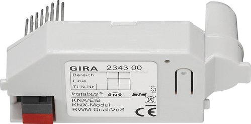 Gira 234300 KNX-Modul für Rauchwarnmelder Dual Q und Dual/VdS