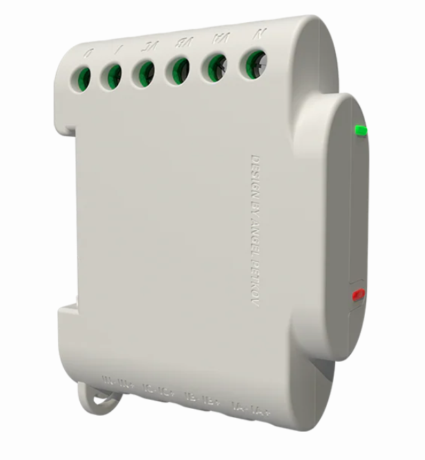 SHELLY-3EM 3-Phasen Energiemesser inklusive 3x Stromwandler 120 A