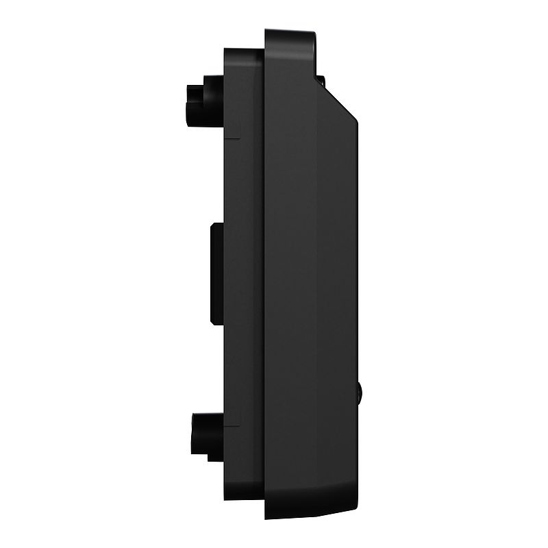 Merten MEG3854-0403 Card-Schalter mit Schriftfeld, System M, schwarz matt