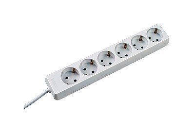 Bachmann 387.270S Tischsteckdose  SELLY 3x CEE7/3 Strom 1,5m CEE7/7