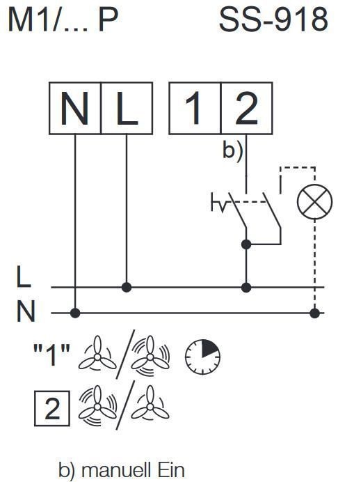 Helios MiniVent M1/120 P Kleinraumventilator mit Präsenzmelder
