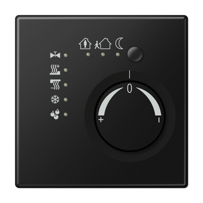 Jung LS2178TSSWM KNX Stetigregler mit integrierter Tasterschnittstelle 4-fach, Serie LS, graphitschwarz matt