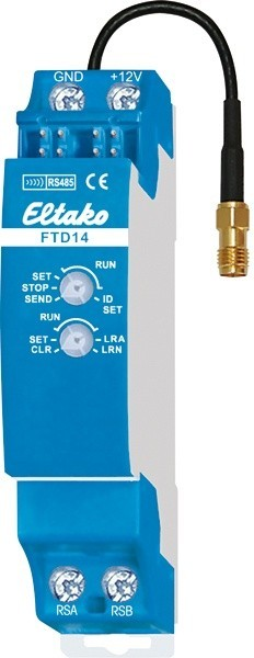 Eltako 30014057 RS485-Bus-Telegramm-Duplizierer FTD14