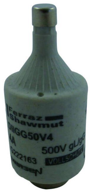 Mersen 597.0047 Diazed- Sicherungseinsatz DII 4A, E27