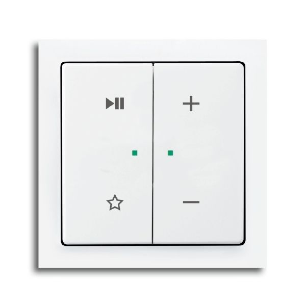 Busch-Jaeger 6237-22-84 Wippe 2-fach rechts mit Symbol "Volume"