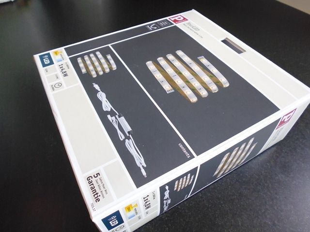 Paulmann 703.18 LED-Stripe-Set 1,5m, 4,8W/420lm, tageslichtweiß