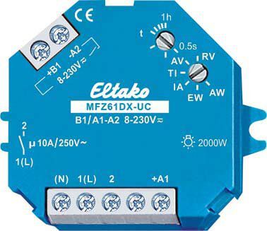 Eltako MFZ 61 DX-UC Multifunktions-Zeitrelais analog einstellbar