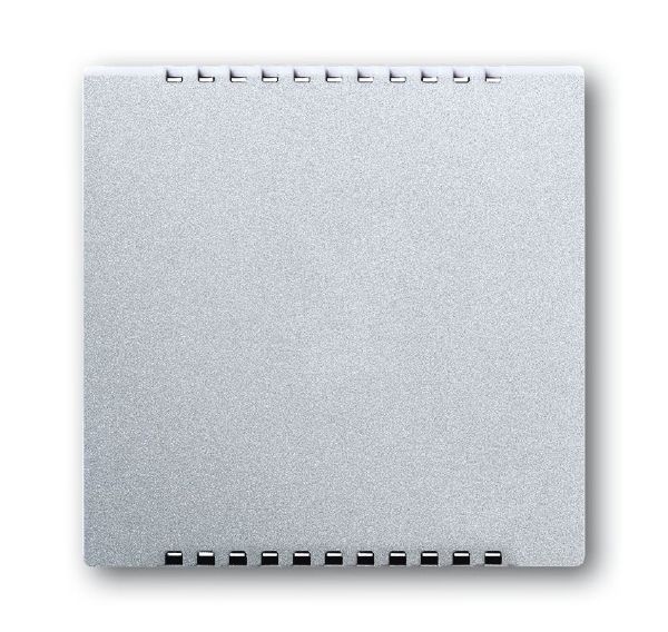 Busch-Jaeger 6541-83 Zentralscheibe für Kühlteil für Unterputz-Drehdimmer, aluminium silber matt, Plattform 63