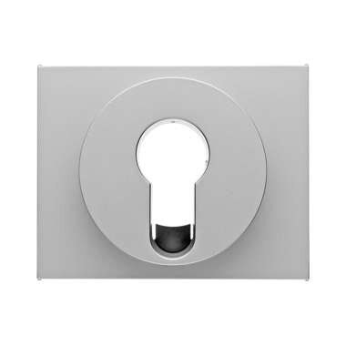 Berker 15057003 Zentralstück für Schlüsselschalter/-taster, K.5, Alu