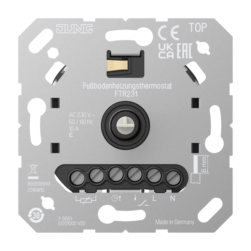 Jung FTR231 Fußbodenheizungsthermostat