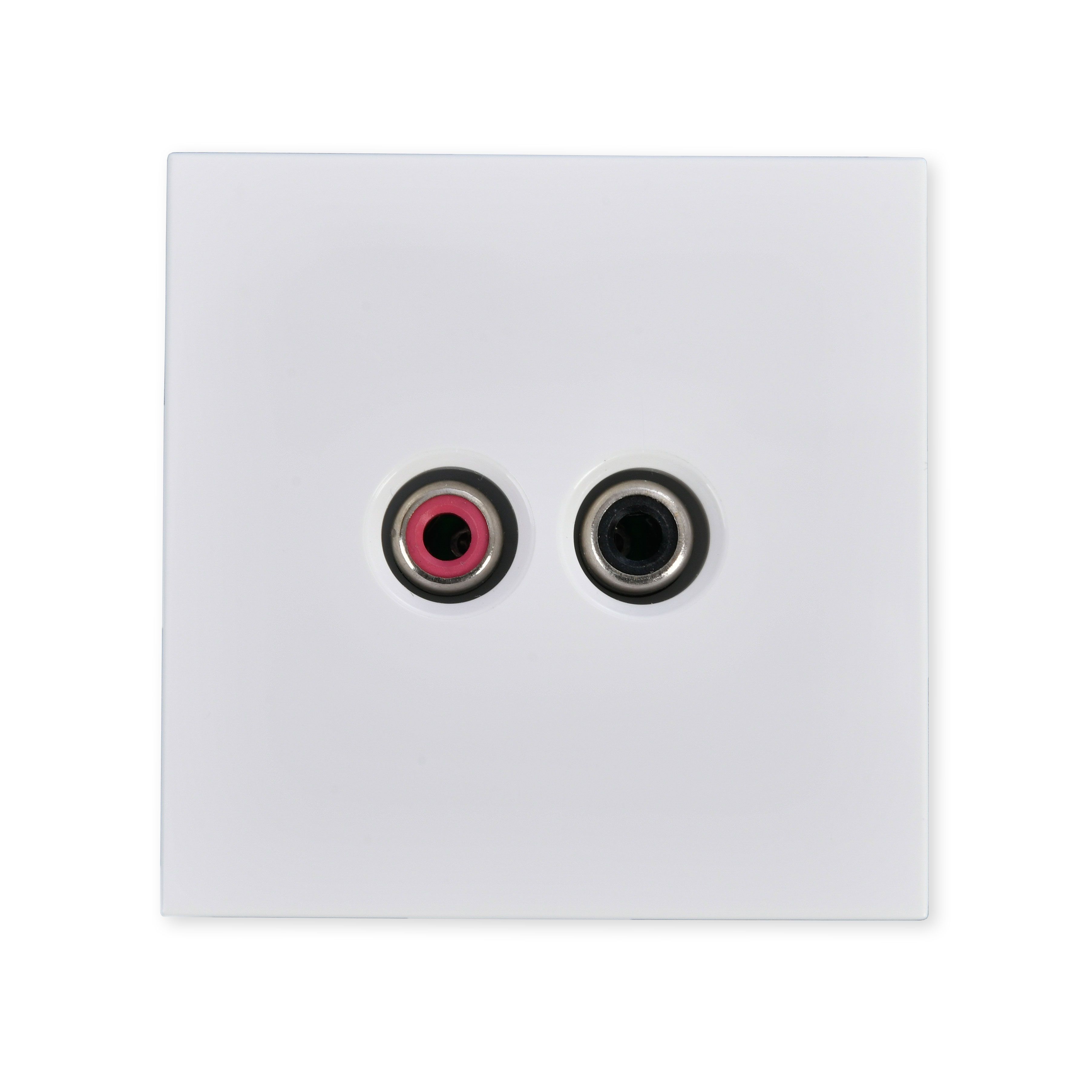 HHG Panasonic WDTR05601WH-EU1 Plus 55 Abdeckung Lautsprecher-Steckdose, weiß