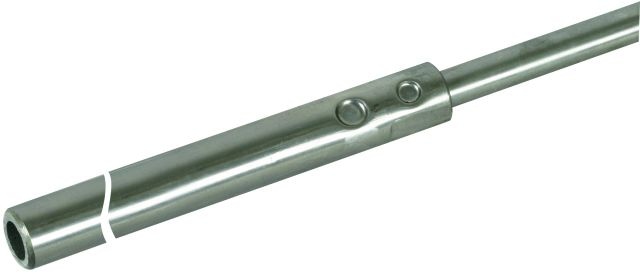 Dehn 103 439 Rohrfangstange mit Verjüngung 2500mm Ø 16/10mm