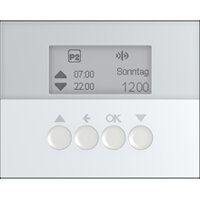 Berker 85741177 Jalousie-Schaltuhr mit Display, K.5, alu matt