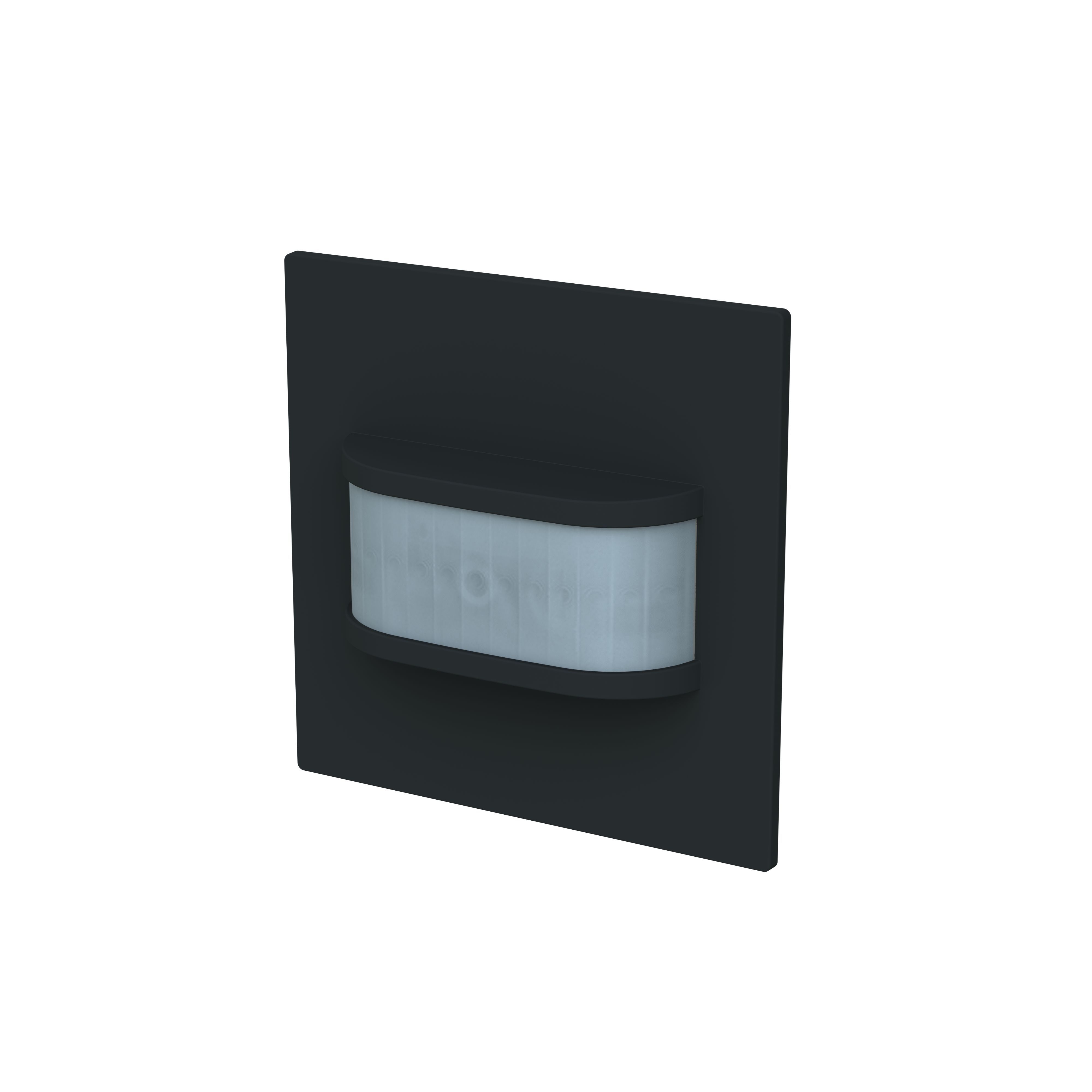 Busch-Jaeger 64761-45M Busch-Wächter 180 flex Basic-Sensor mit Selectlinse, schwarz matt , Busch-art linear