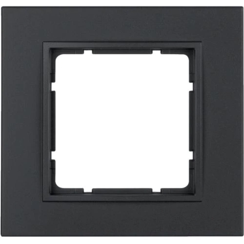 Berker 10116626 Rahmen 1-fach, B.7, anthrazit matt