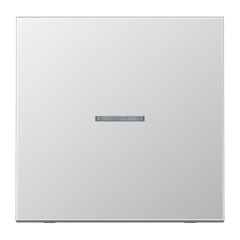 Jung AL101KO5 Wippe mit Lichtleiter für Taster 1-fach, F10, Serie LS, Aluminium