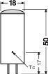 Ledvance 4058075607255 LED PIN 12 V P, 320 °, 4,5 W, 827, 470 lm, GY6.35, dimmbar