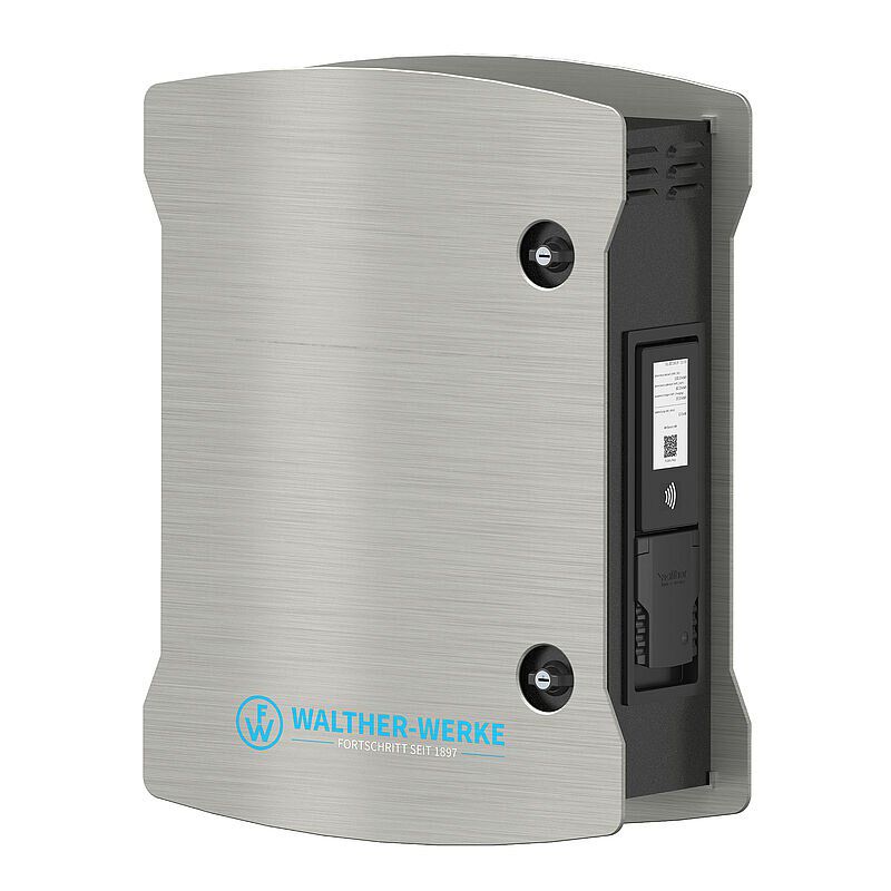 Walther 98600127 Wallbox systemEVO S2, 2 Ladepunkte max. 22kW, Ladeleitung