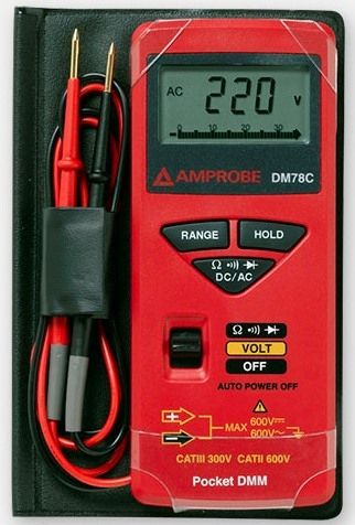 Fluke 3156830 Digitalmultimeter in Kreditkartenform