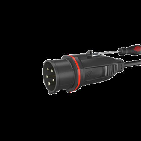 Walther Electric FW210506CC CEE NEO Stecker ''One-Touch'' mit Käfigzugfeder, 400V, 16A, 5P, 6h, IP54