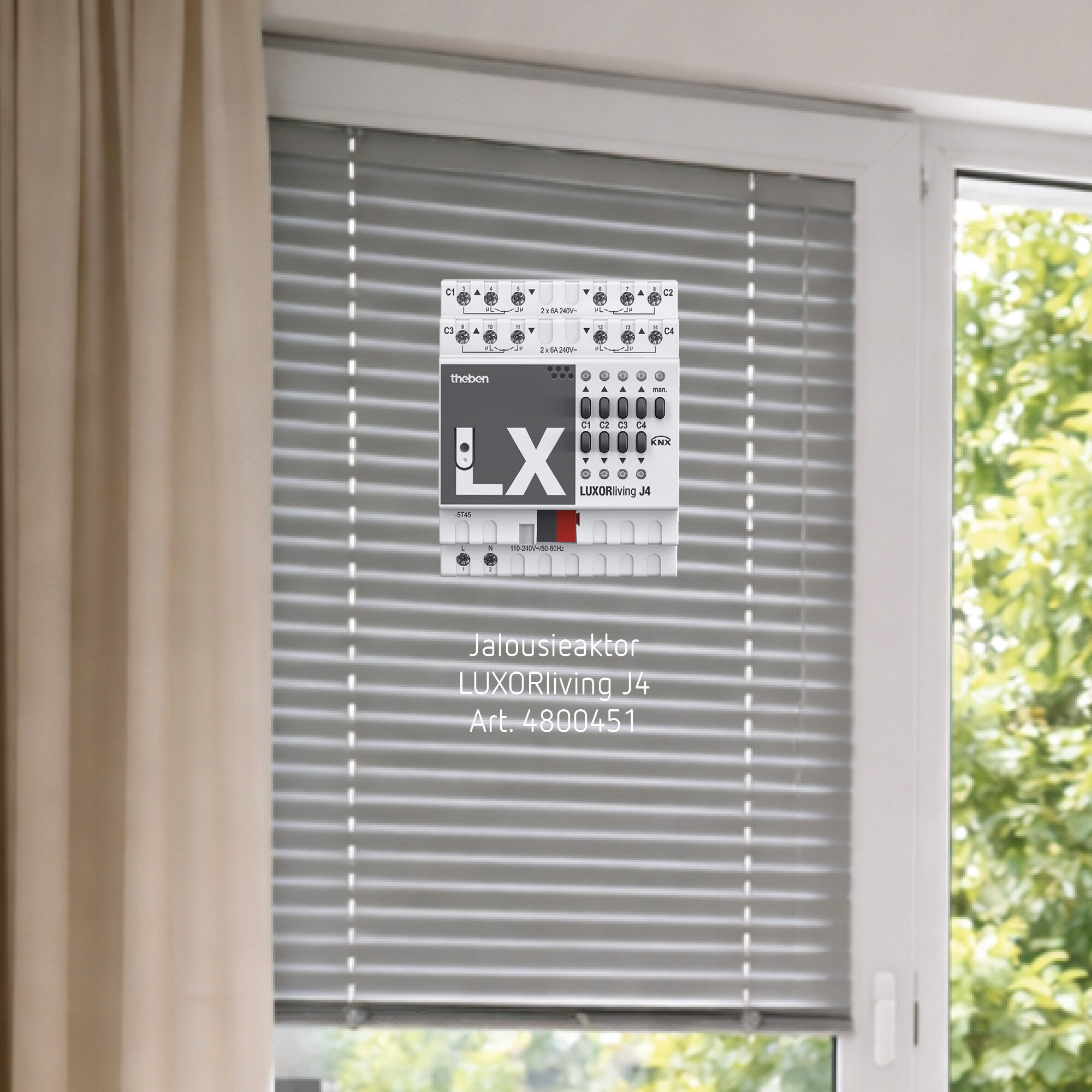Theben LUXORliving Starter-Set M "Komfort-Paket"