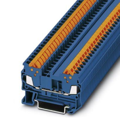 Phoenix Contact QTC 1.5mm² Durchgangsklemme, blau