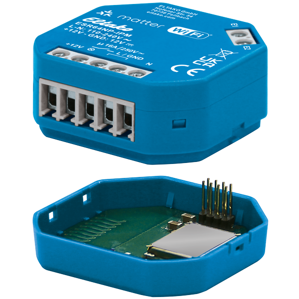 Eltako AP64ESR+E Aktor-Pack ESR64NP-IPM mit EnOcean- Aufsteckadapter EOA64