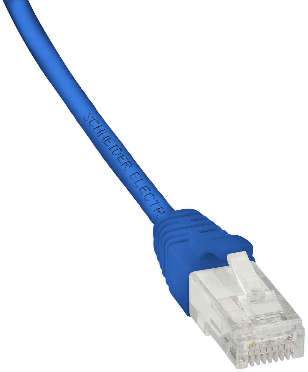 ABN ABNPK15100 Patchkabel CAT6a 1m, 2x RJ45 Stecker, 6kV, grün
