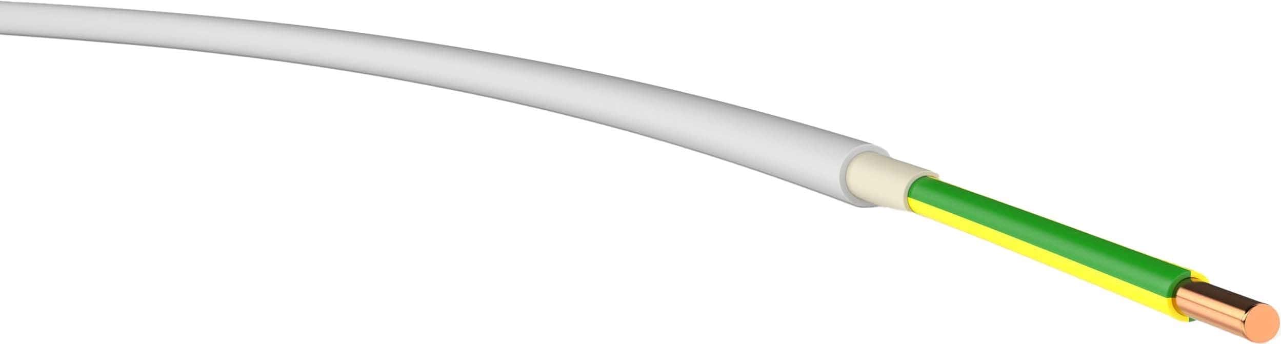 NHXMH-J 1x10 Dca Mantelleitung halogenfrei, 10 mm², Schnittware, grau