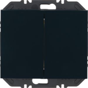 Berker 24127036 Friends of Hue Modul mit Wippe 2-fach, K.1, anthrazit samt