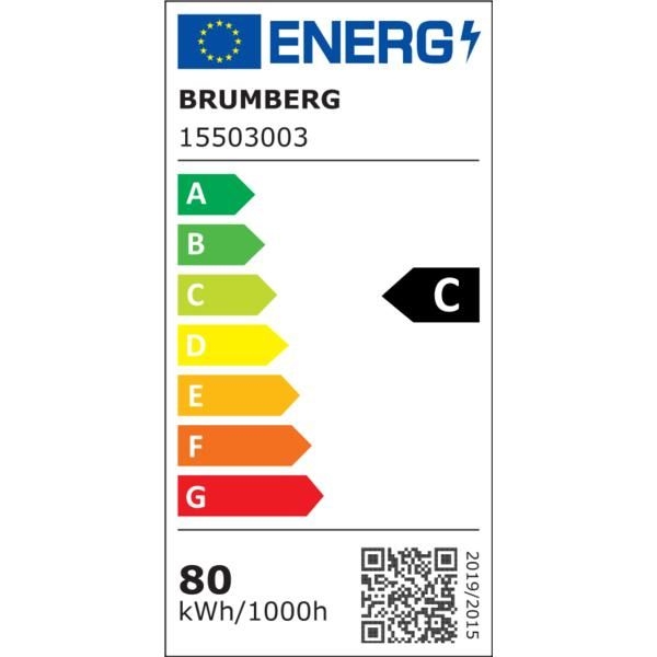Brumberg 15503003 QUALITYFLEX Select HE LED-Flexplatine, 5 m, 14,4 W / m, 24 V DC, 3.000 K, IP00, CRI > 90