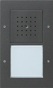 Gira 126067 Türstation 1-fach Unterputz, Gira TX_44, (WG UP), anthrazit
