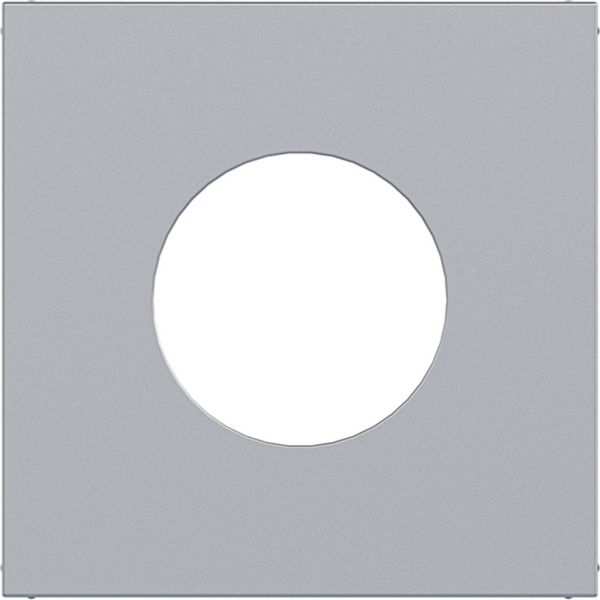 Hager WAF3554TA Zentralstück für Drucktaster/Lichtsignal E10, A.x/C.x, titan matt