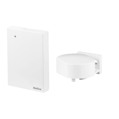 Helios 08157 FDR Feuchte-Differenz-Regelung, Innensteuerung und Außensensor, für optimale Raumluftfeuchte