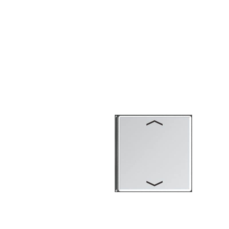 Jung A404TSAPAL14 Taste 4-fach, 1+4, mit Pfeilsymbolen, F40, Serie A, aluminium