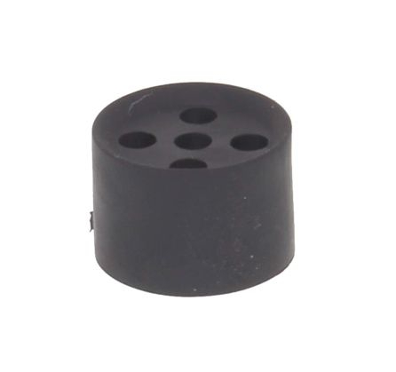 WISKA 10105950 Mehrfachdichtung 16/05/020, IP66, 1 bis 2 mm, schwarz