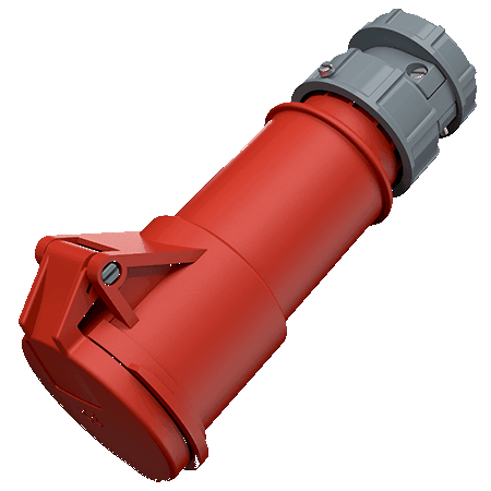 Mennekes 3958 Kupplung PowerTOP, 16A, 4p, 6h, 400V, IP44