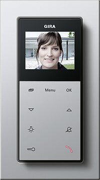 Gira 1002219 Abdeckrahmen 2-fach ohne Mittelsteg, Gira Esprit, edelstahl