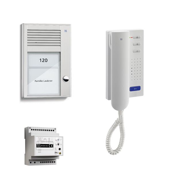 TCS PSC2110-0000 Sprechanlagen-Set Aufputz für 1 WE