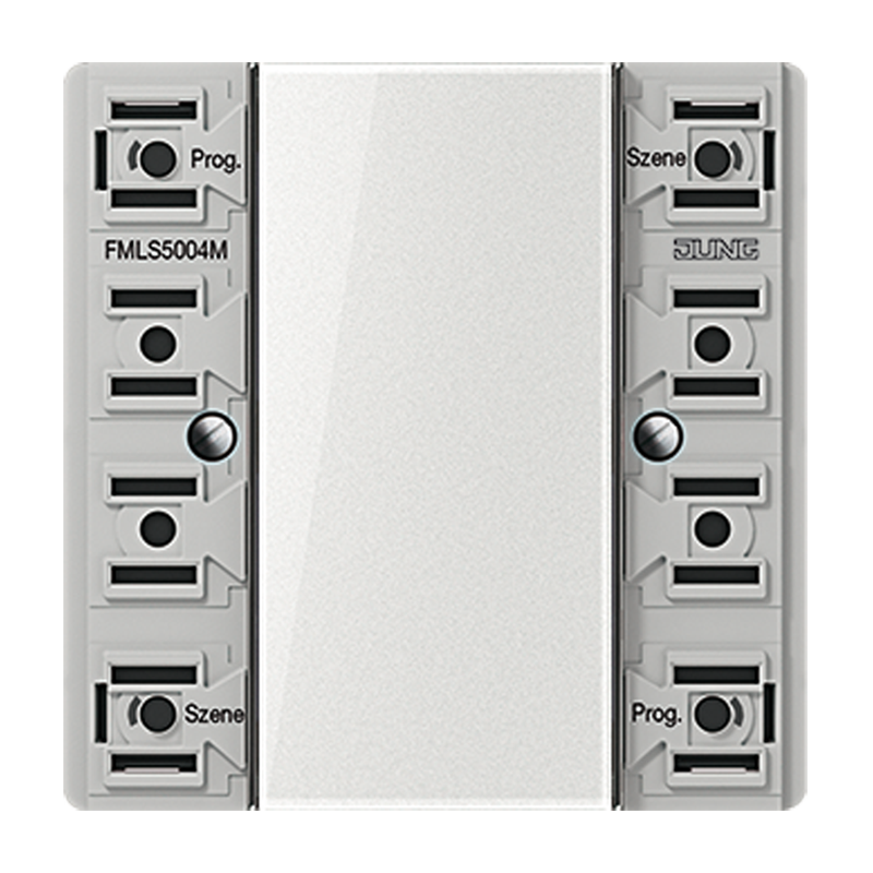 Jung FMLS5004M eNet Funk-Wandsender-Modul 4-fach, F50, Serie LS